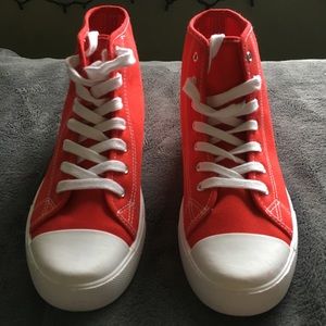 Never Worn Red High Tops